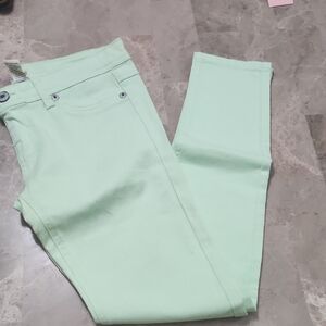 Mint Green Women's Jeans